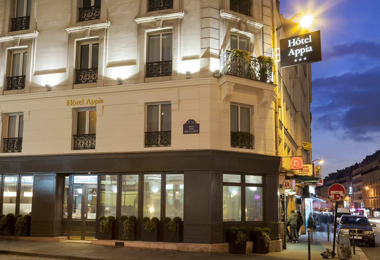 Hotel Appia La Fayette París Exterior foto